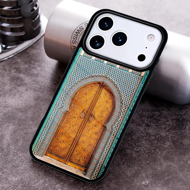 Мусульманский Исламский Михраб Турция Чехол для Телефона для iPhone 17 16 15 Pro Max Air 14 13 12 11 Plus Ударопрочный Capa Чехол