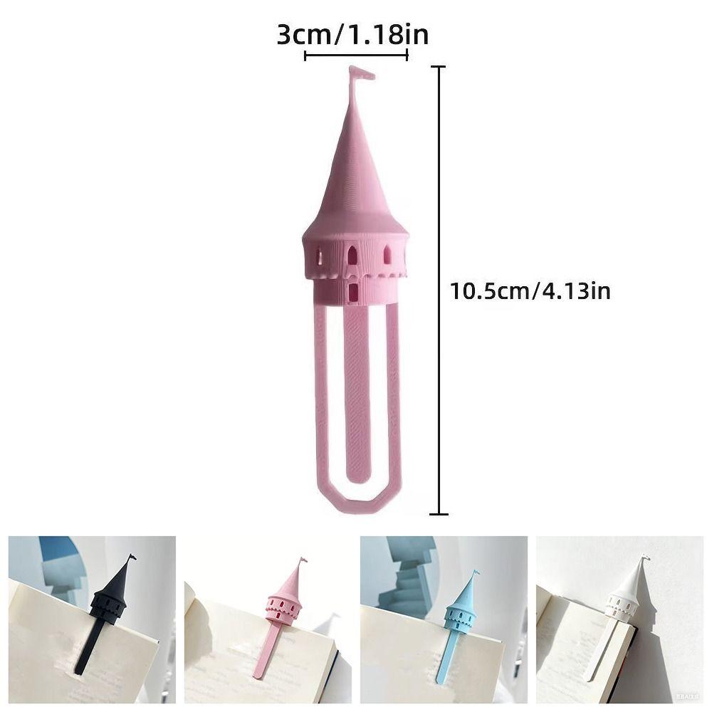 3D Printing Spire Bookmarks Fun Reading Stationery Creative Reading Tool Reading Accessories