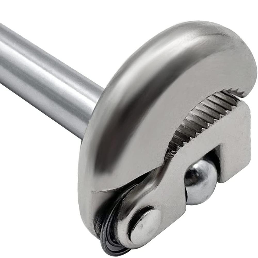 11-дюймовый металлический монтажный ключ для смесителя для раковины, подпружиненные маленькие губки