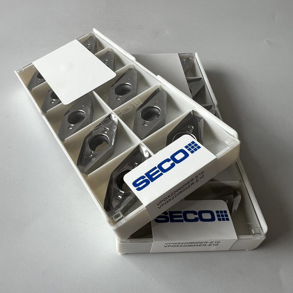 SECO / VPGX220605ER-E10,H25 / Original genuine CNC alloy blade 10 Pcs