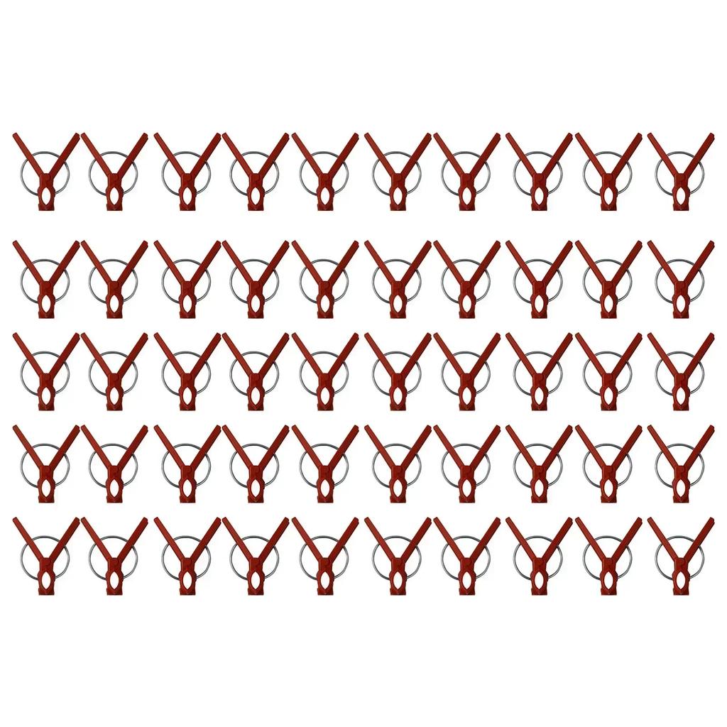 Садовый инструмент Прививочный зажим Прививочная клипса Для арбуза Для баклажана Для начинающего энтузиаста 50 шт. Большое количество Пластик