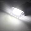 Для Peugeot 206 207 307 308 407 5008 Partner Citroen C3 C4 C5 2x Светодиодная лампа подсветки номерного знака LED SMD для задней части автомобиля 6000K