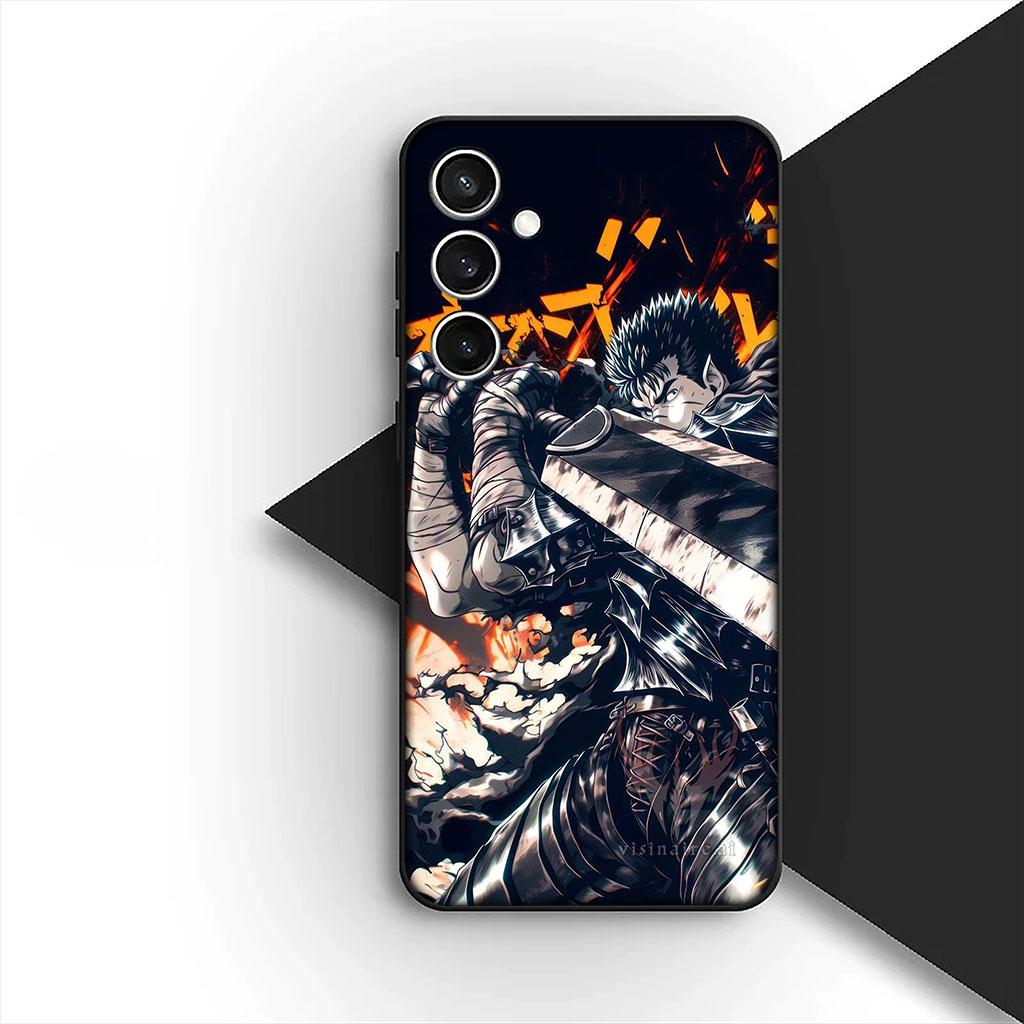 Чехол для телефона Berserk Мультяшный Гатс Мягкий чехол для OPPO A18 A16 A80 A40 A17 A15 A38 A78 A79 A54 A57 A58 A60 4G 5G