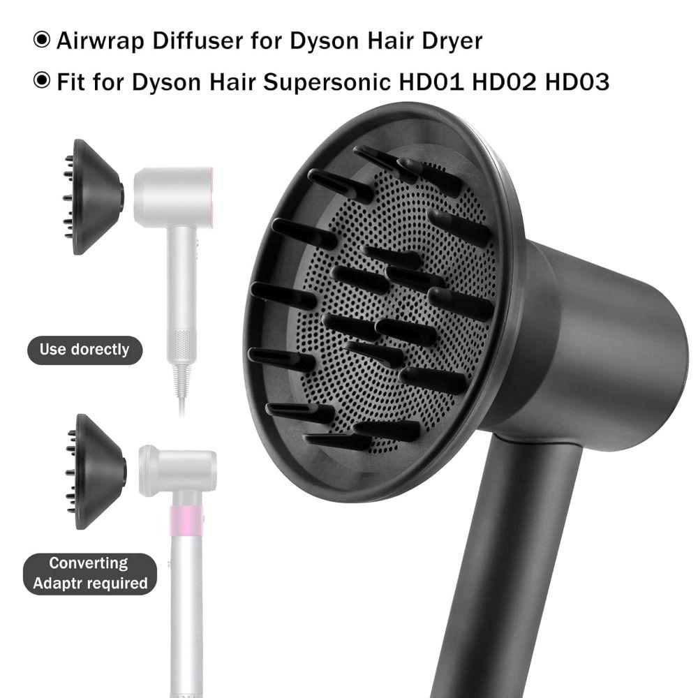 Barber Supplies Air Dryer Diffuser Replacement Hair Diffuser Attachment Hair Comb Tools for Dyson