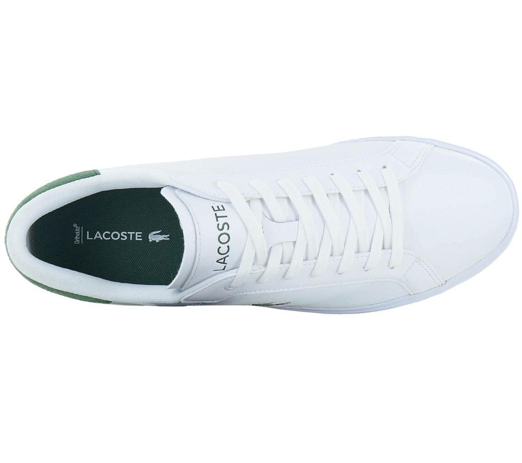 Lacoste Powercourt 224 - Мужские кроссовки Кожаные Белые 748SMA00011R ОРИГИНАЛ
