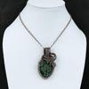 Tree Of Life Malachite Pendant Copper Wire Wrapped Pendant Tree Of Life Jewelry Handmade Gemstone Pendant Copper Wire Wrap Jewelry For Gift