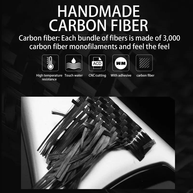 For Lexus IS250 2013- Carbon Fiber Car Gear Shift Position Side Strip Decorative Stickers Auto Interior Accesorioss Vehículo