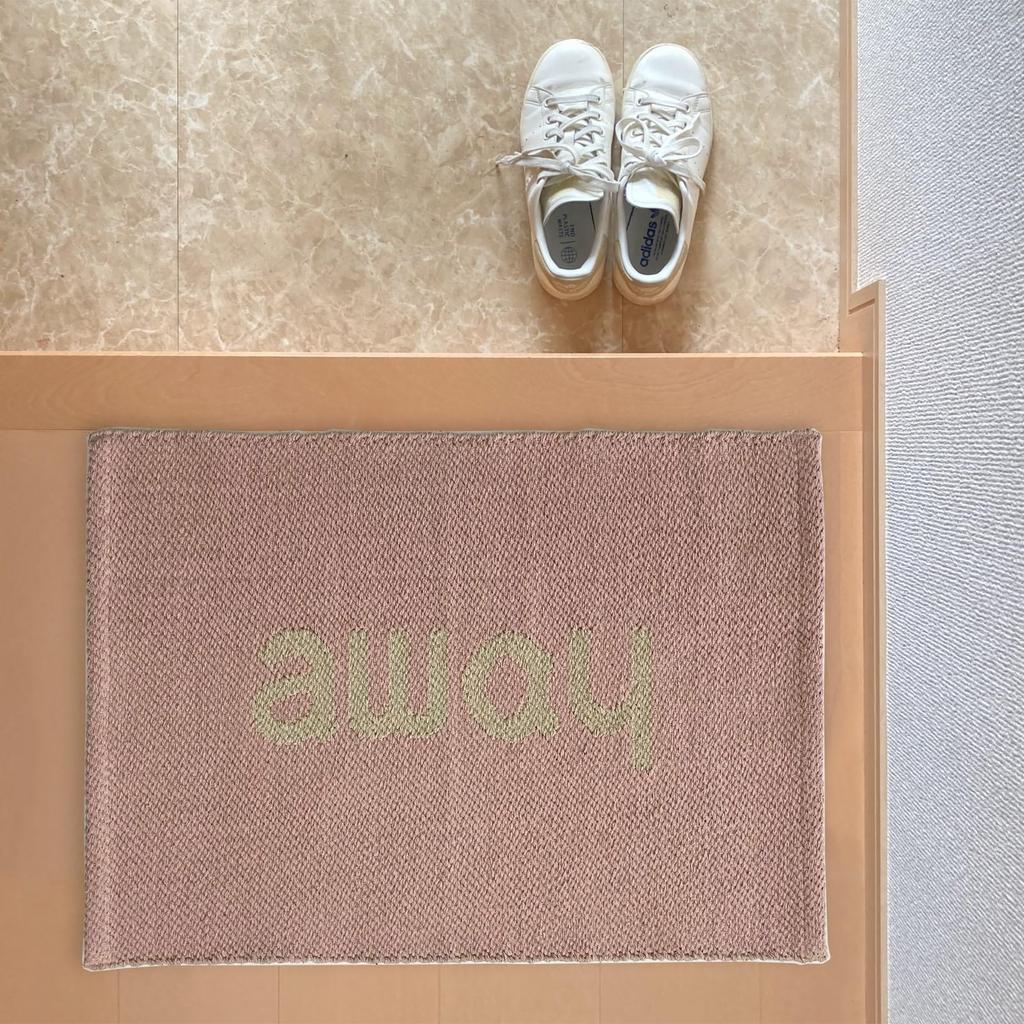 Floyd Входной коврик для дома, моющийся, 70 x 50 см, ковер для дома и в гостях, розовый, приблизительно. и FL34-00104