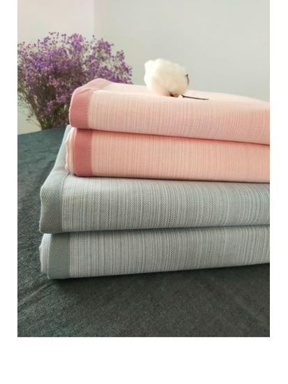 Extra Thick Cotton Bed Sheet Set: Cool, Solid Color, Breathable, and Machine Washable Three-Piece Set