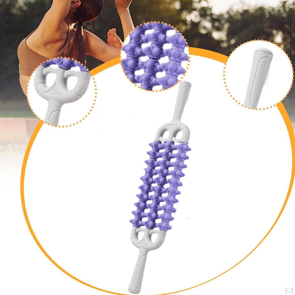 Массажный ролик Массажер для икр Инструмент для фасций мышц для целлюлита спины