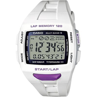 STW-1000-7JH [ФИЗИКА (Многодиапазонный6)] Квадратные часы из белой смолы цифровые