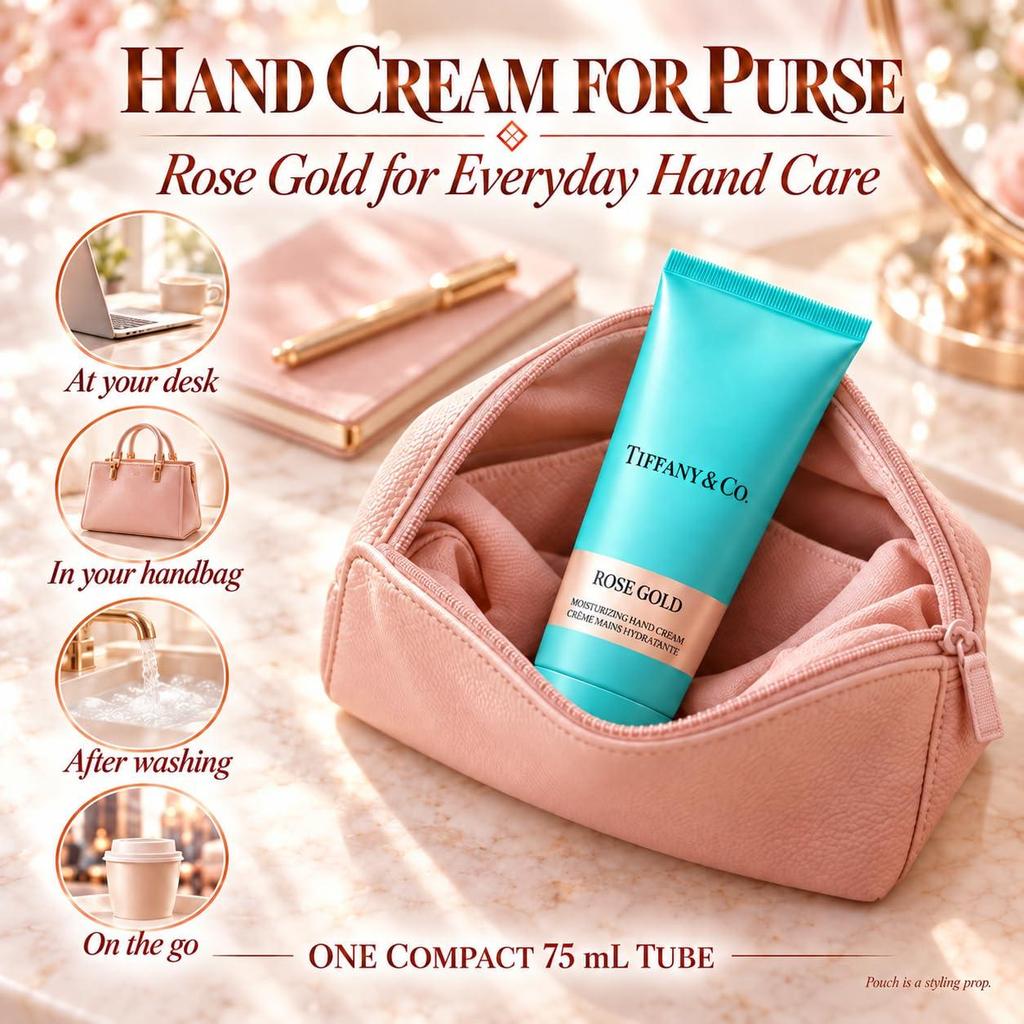 Tiffany Hand Cream Rose Gold Hand Cream 75ml Tiffany&co Gift