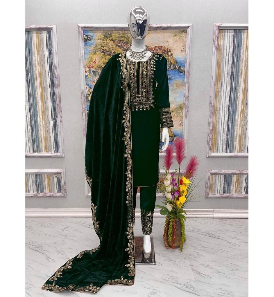 Женский индийский болливудский вискозный бархатный костюм сальвар для вечеринки, дизайнерский этнический сальвар-камиз