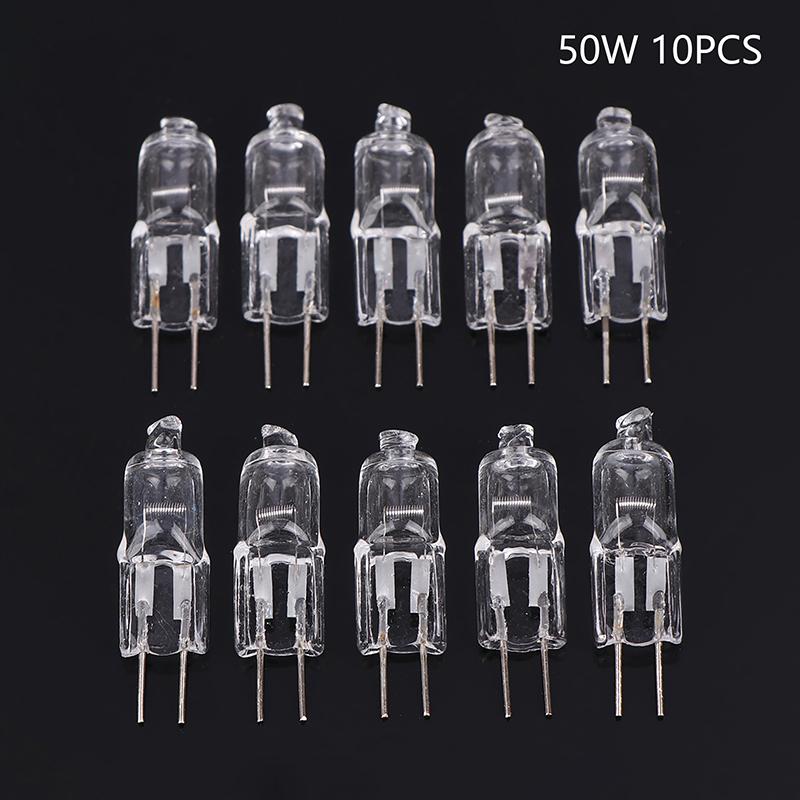 10Pcs/Set 5W 10W 20W 35W 50W 2900K Halogen Warm Energy G4 12V Bulbs Indoor Lighting Light JC Bi-Pin LED Crystal Globe Lamp