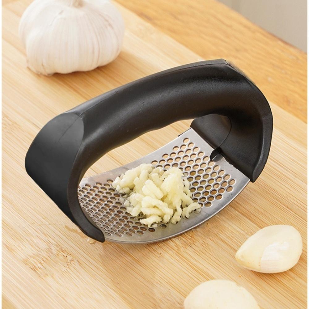 Stainless Steel Garlic Press Crusher Manual Garlic Mincer Chopping Garlic Tool Fruit Vegetable Tools Kitchen Accessories Gadget