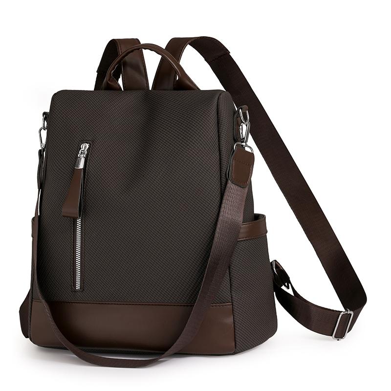 Рюкзак из мягкой кожи, рюкзак с защитой от краж, дорожный, большой вместимости, многофункциональный, на плечо, студенческий школьный рюкзак