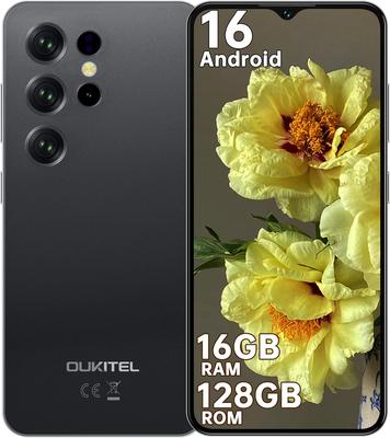 OUKITEL C2 Разблокированный мобильный телефон 2025-6,52-дюймовый дисплей Смартфон, 16 ГБ+128 ГБ/1 ТБ, Телефон с аккумулятором 5000 мАч, 13-мегапиксельная камера