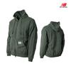 New Balance Толстовка Uni Tnt с капюшоном на молнии Nbmda2l113 49 Хаки