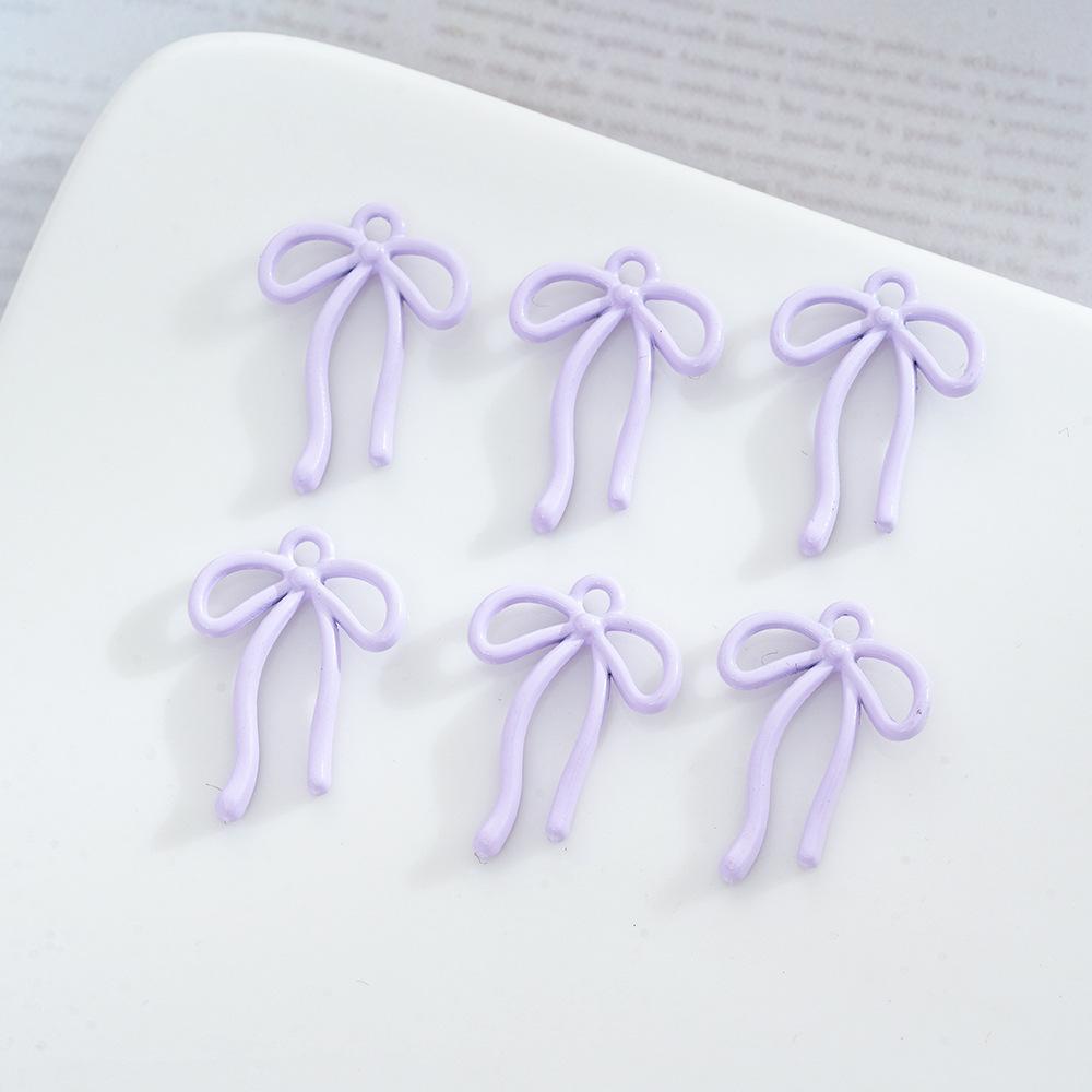 Подвеска-кулон в виде лука-стримера из сплава, Ювелирные изделия, Сделай сам, Ручная работа, Браслет, Ожерелье, Подвеска, Материал для аксессуаров