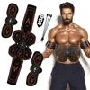 EMS Abdominal Muscle Stimulator USB Charging Smart Exerciser Home Gym Training Weight Loss Slimming Fitness Massager Men Women