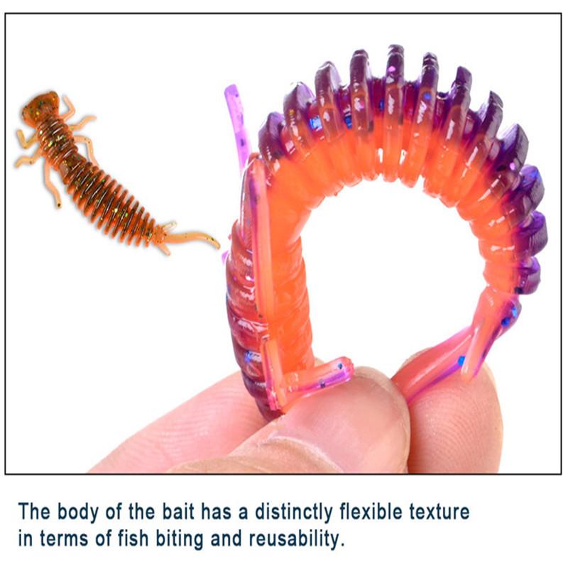 FTK Мягкая приманка для личинок, 50 мм, 76 мм, 89 мм, искусственная приманка для рыбалки, 1,1 г, 3,5 г, 5 г, силиконовая приманка для червя, окуня, барракуды, пластиковая приманка для джиггинга карпа