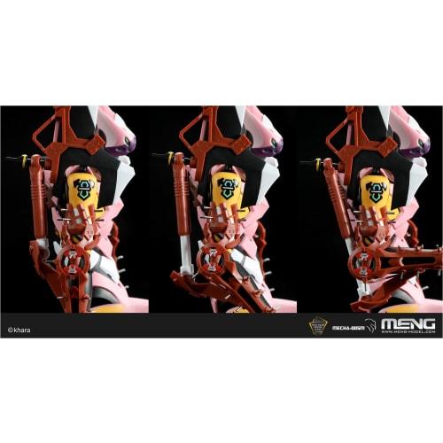 GSI Creos Monmodel Evangelion General-Purpose Humanoid Decisive Weapon, Artificial Human Evangelion Unit-08 Gamma, Multicolor Molded Version, Approxim