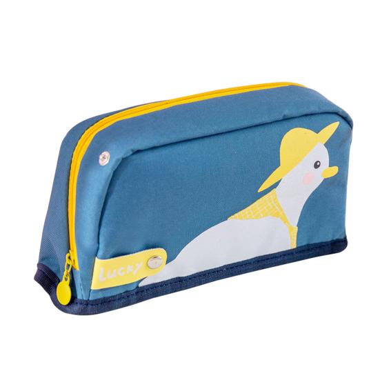Pen Holder Large Capacity Cartoon Pattern Oxford Cloth Creative Colorful Pencil Case Bags for Students
