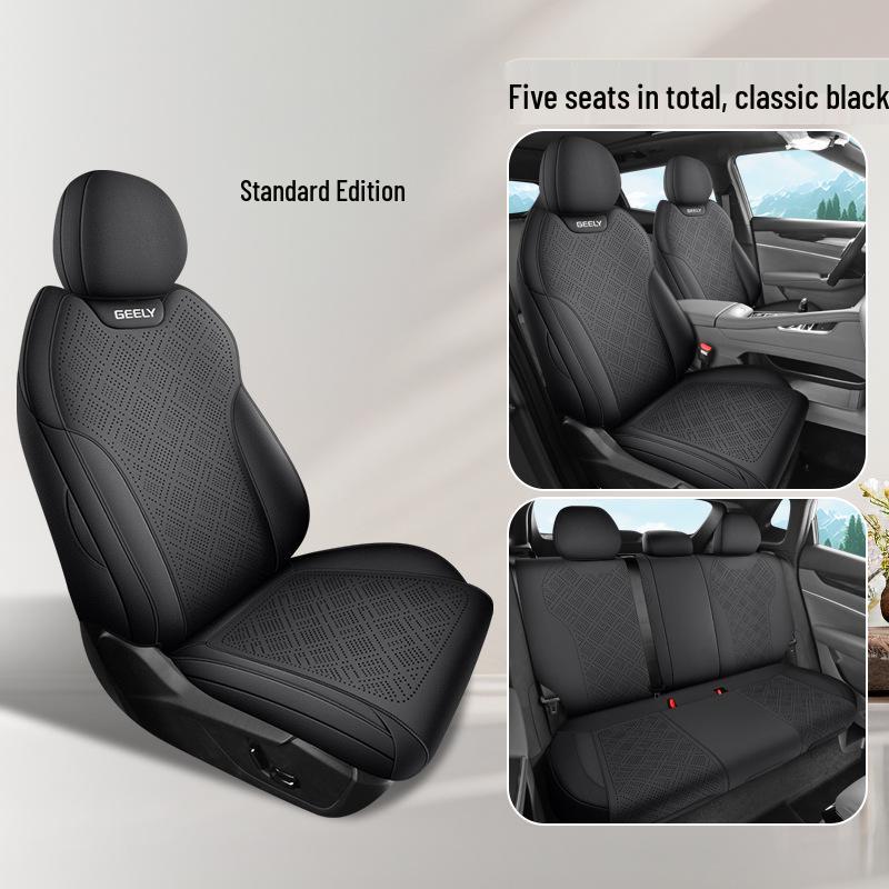 Идеально подходит для Geely Boyue 2026 года, этот дышащий чехол на сиденье обеспечивает полное покрытие и идеально подходит для обновления интерьера вашего автомобиля.