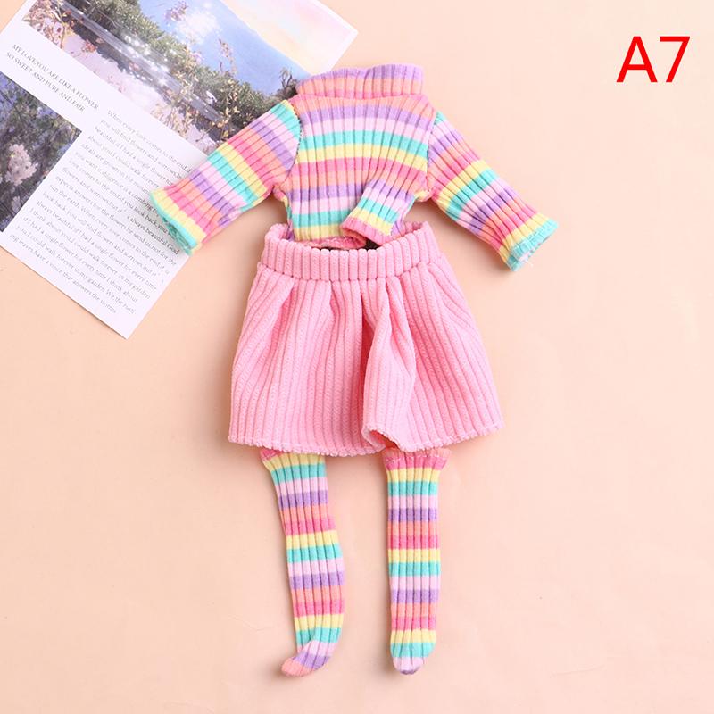 1/6 30см Одежда для кукол Платье-униформа в стиле колледжа для куклы-младенца Игрушки для куклы-девочки