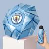 Мини-зонт Manchester City с принтом, 5 сложений, 8 спиц, компактный, ветрозащитный, водонепроницаемый, легкий, портативный, складной