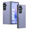 Чехол для бизнеса 600D из кевлара, углеродного волокна и кожи для Samsung Z Fold 7 6 5 4 3, однотонный, ударопрочный, защитный чехол