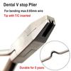 1 Piece Dental Orthodontic V Stop Loop Bending Forming Plier Stainless Steel Wire Bend Form Instrument Tool Dentist Tool