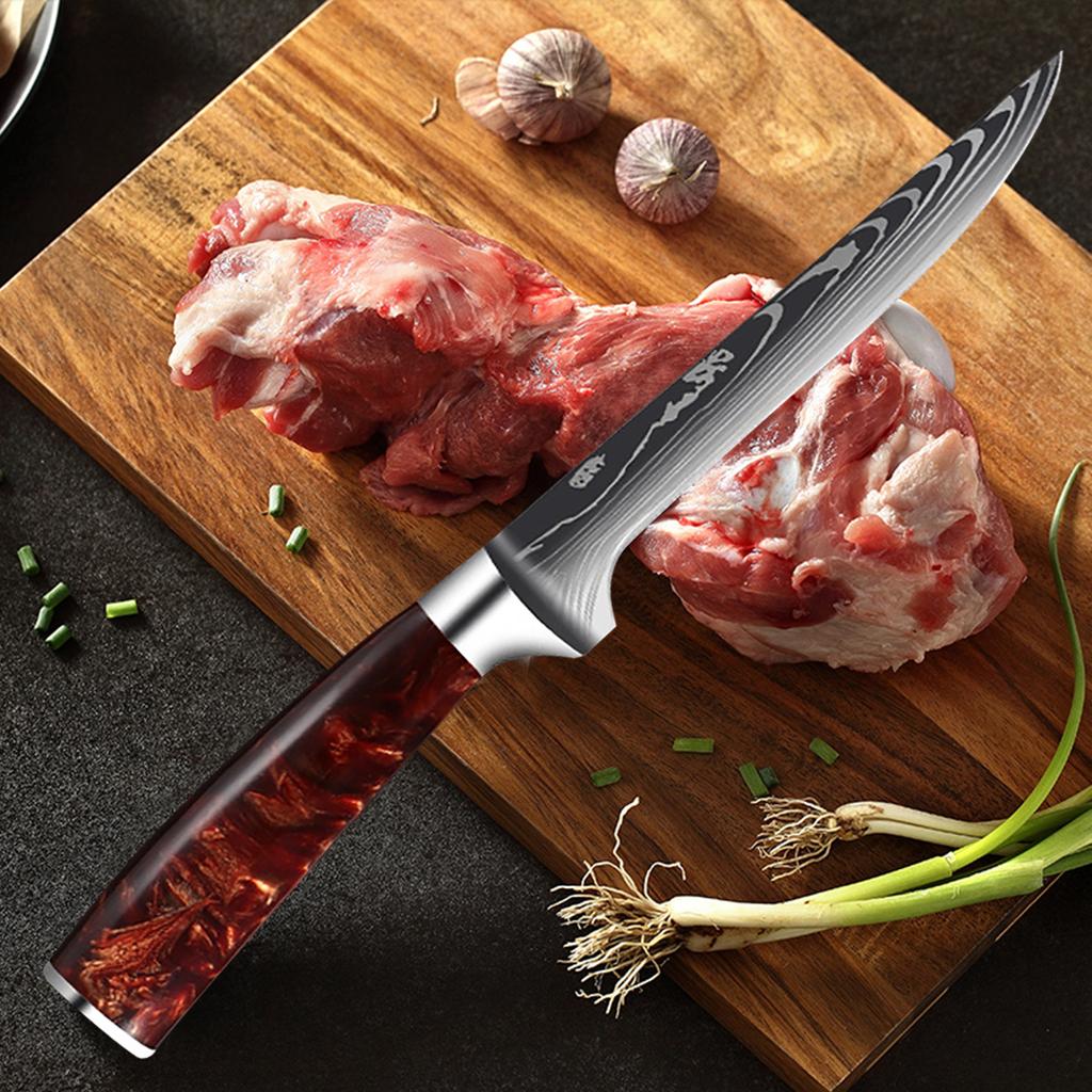 Нож для обвалки, кухонные ножи из нержавеющей стали, нож для филе лосося с костью, мелкая сырая рыба, инструмент