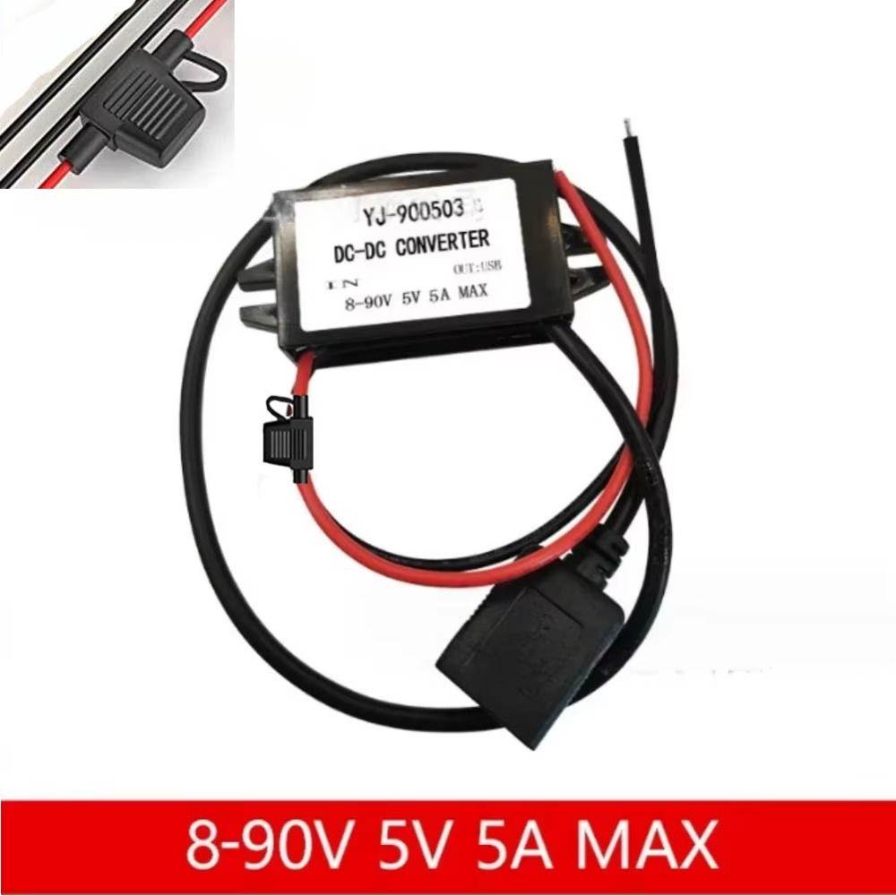 Single USB Port USB Power Converter Step Down Step Down Converter  Electric Bike Accessories
