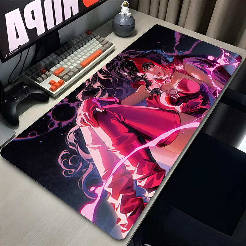 Gamer Gaming Accessories Mouse Pad SScarlet WWitchs Computer Desk Mat NonSlip Laptop Office Mousepad Keyboard Extended Carpet