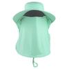 Sunscreen Hat Women's Summer UV Protection Face Protection Neck Big Eaves Removable Mask Cycling Hat Shawl Hat Shade