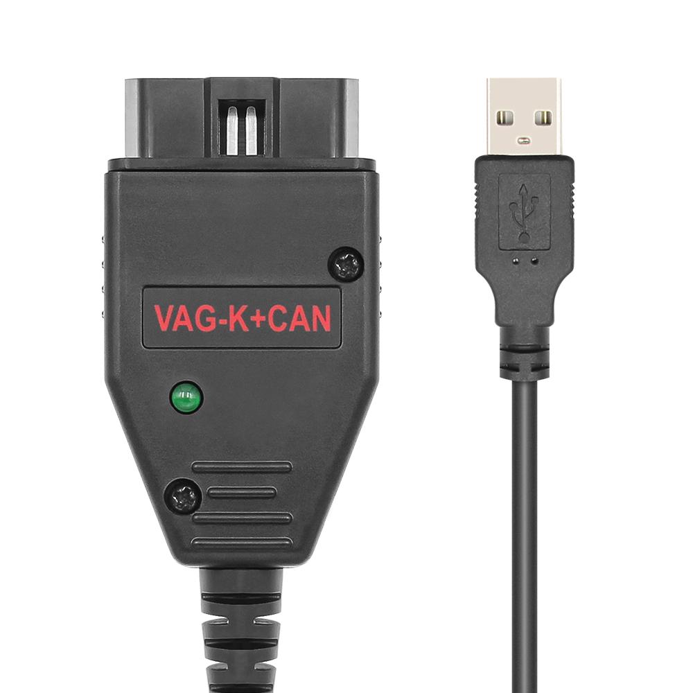 VAG K CAN Commander 1.4 K+CAN FTDI FT232RL OBD 2 OBD2 VAG COM Автомобильный диагностический инструмент Интерфейс VAGCOM K-line Кабель для VW