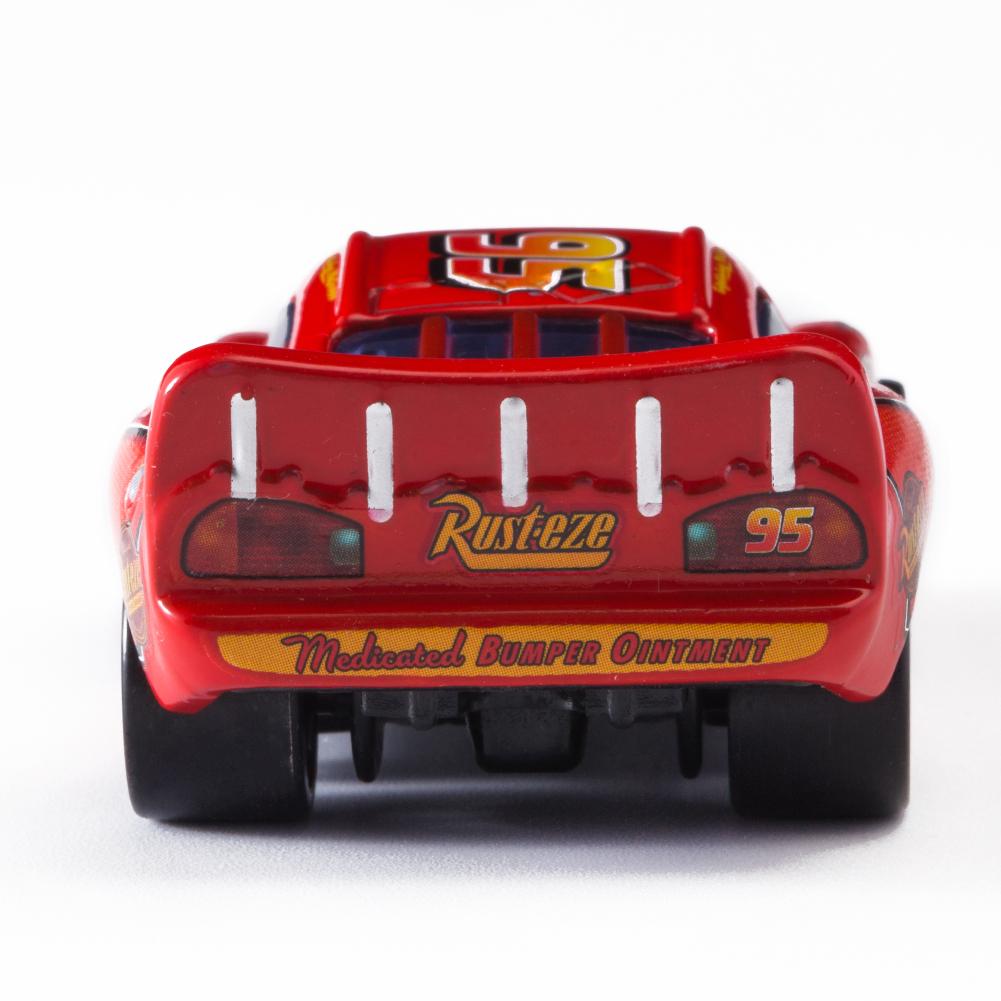 Нетоксичные машинки Pixar Cars Игрушка Молния Маквин Джексон Шторм Король Мэтр 1:55 Литая модель автомобиля из сплава, подарок на Рождество для ребенка