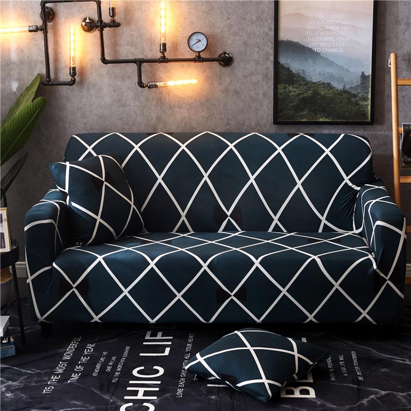 Elastic Sofa Cover Non Slip Dustproof Fabric Sofa Cover Cloth Sofa Towel Ins Style All Inclusive Four Seasons
