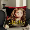 Buffy TV Series The Vampire Slayer Maple Design Cushion Cover Happy Autumn Harvest Decor Holiday Decorati Pillow Cover