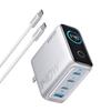 Anker 140 Вт GaN USB-C Smart Display Многопортовое быстрое зарядное устройство Комплект
