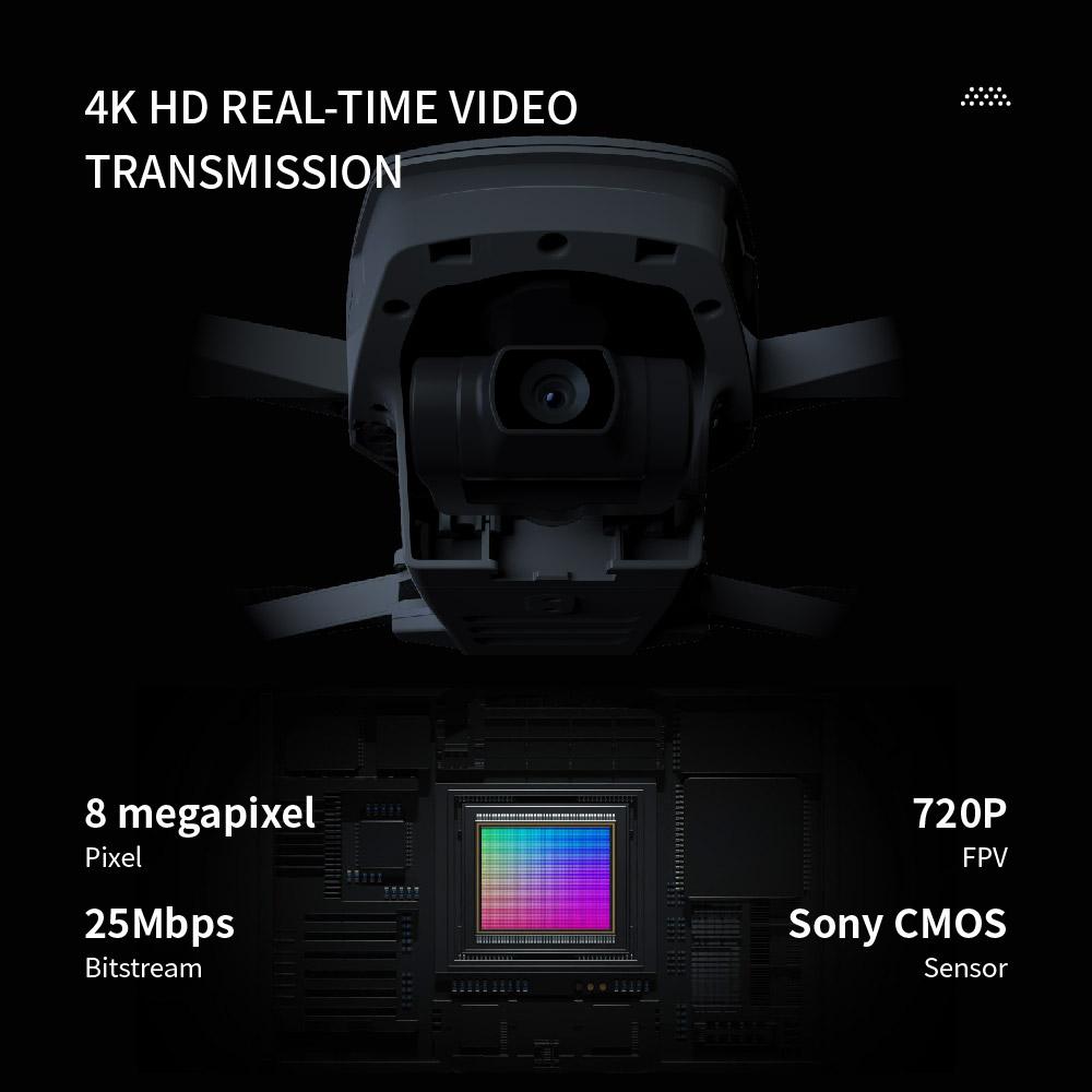 Faith MINI Drone, 3-осевой карданный подвес, профессиональная камера, видеокамера 4K, время полета 26 минут, передача видео 3 км, световые дроны