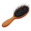KAI Hair Brush Mini Mixed Cushion Brush Natural Hair Wood Hair Care KQ3160