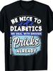 Fun Diabetes Type 1 Diabetes T1D Diabetes Awareness T shirt T shirthappy Mother Day Shirt for Mom Best Mom Ever Graphic Tee