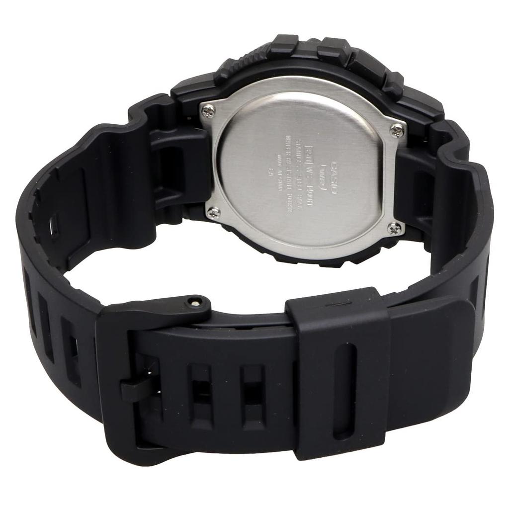 Casio Спортивные цифровые мужские часы с памятью на 60 кругов, WS-1400H-1AV / -1400H-2AV, Зарубежная модель, Серовато-синий / Черный [Параллельный импорт]