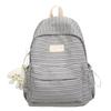 Spring New Style Junior High School Student Backpack for Girls, Fashionable and Simple High School and College Student Double Shoulder Bag