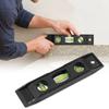 Magnetic 3 Bubble Level Vertical Horizontal Ruler Mini Spirit Level  Measuring Ruler