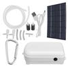Solar Oxygen Pump 2W 6V Built In 2000mAh Lithium Battery Energy Saving Pump for Aquarium