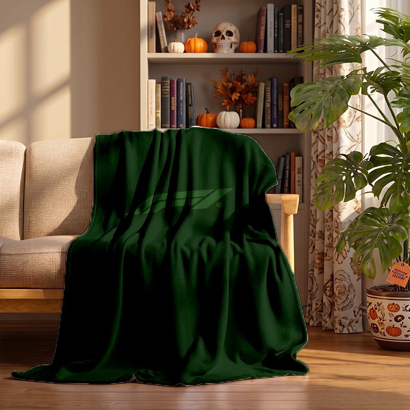 F1 Custom Flannel Blankets Soft Warm Cozy Throws for Home Decor Holiday Gifts