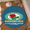 Blackburn Rovers  Round mat, Anti-slip Circle Carpet Chair rug For livingroom,Bedroom, doormat home decor Gift Christmas Gifts